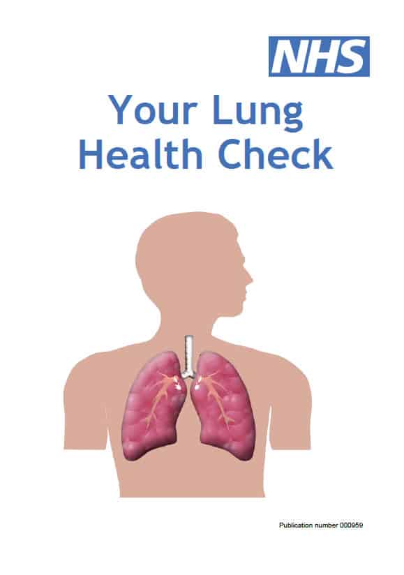 picture of a person showing their lungs to outline the front of the lung health check easy read information
