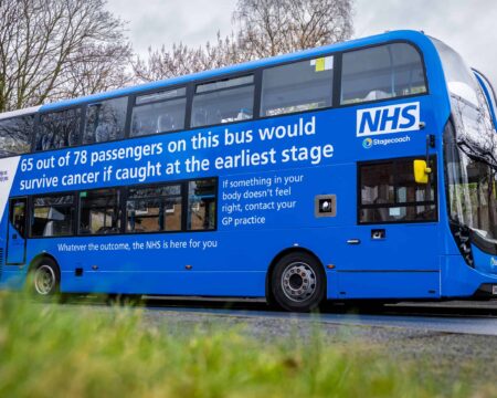 NHS Bus-ting Cancer Tour is making a stop in Grimsby