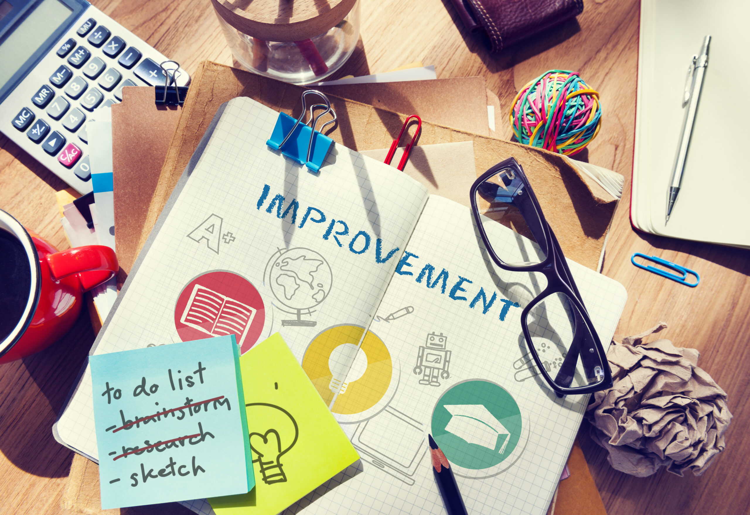 Improvement Deevlopment Enhance Refine Growth Motivation Concept